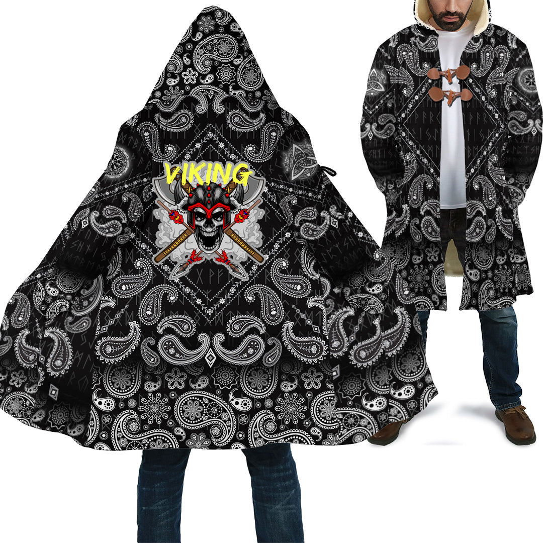 viking-cloak-skull-and-sword-with-bandana-paisley-style