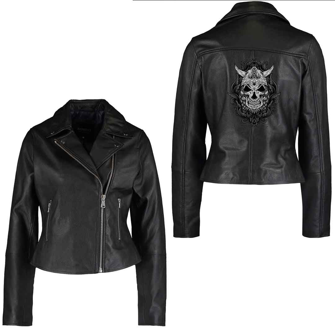 wonder-print-skull-with-engraving-ornament-womens-leather-jacket