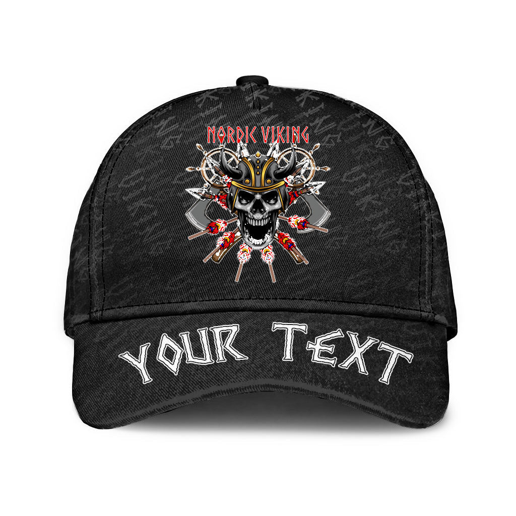 viking-classic-cap-custom-skull-and-hammers-classic-cap