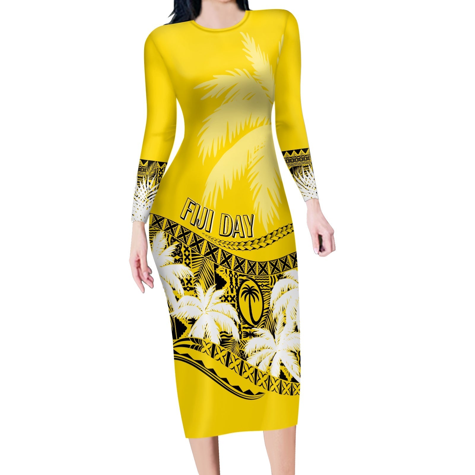 fiji-day-long-sleeves-bodycon-dress-flying-fijians-masi-kesa-style-gold