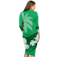 fiji-day-long-sleeves-bodycon-dress-flying-fijians-masi-kesa-style-green