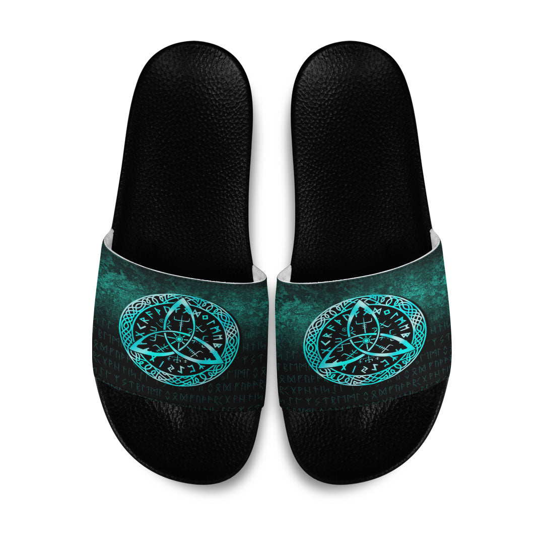 viking-slide-sandals-vegvisir-nordic-viking-rune-cyan-version-slide-sandals