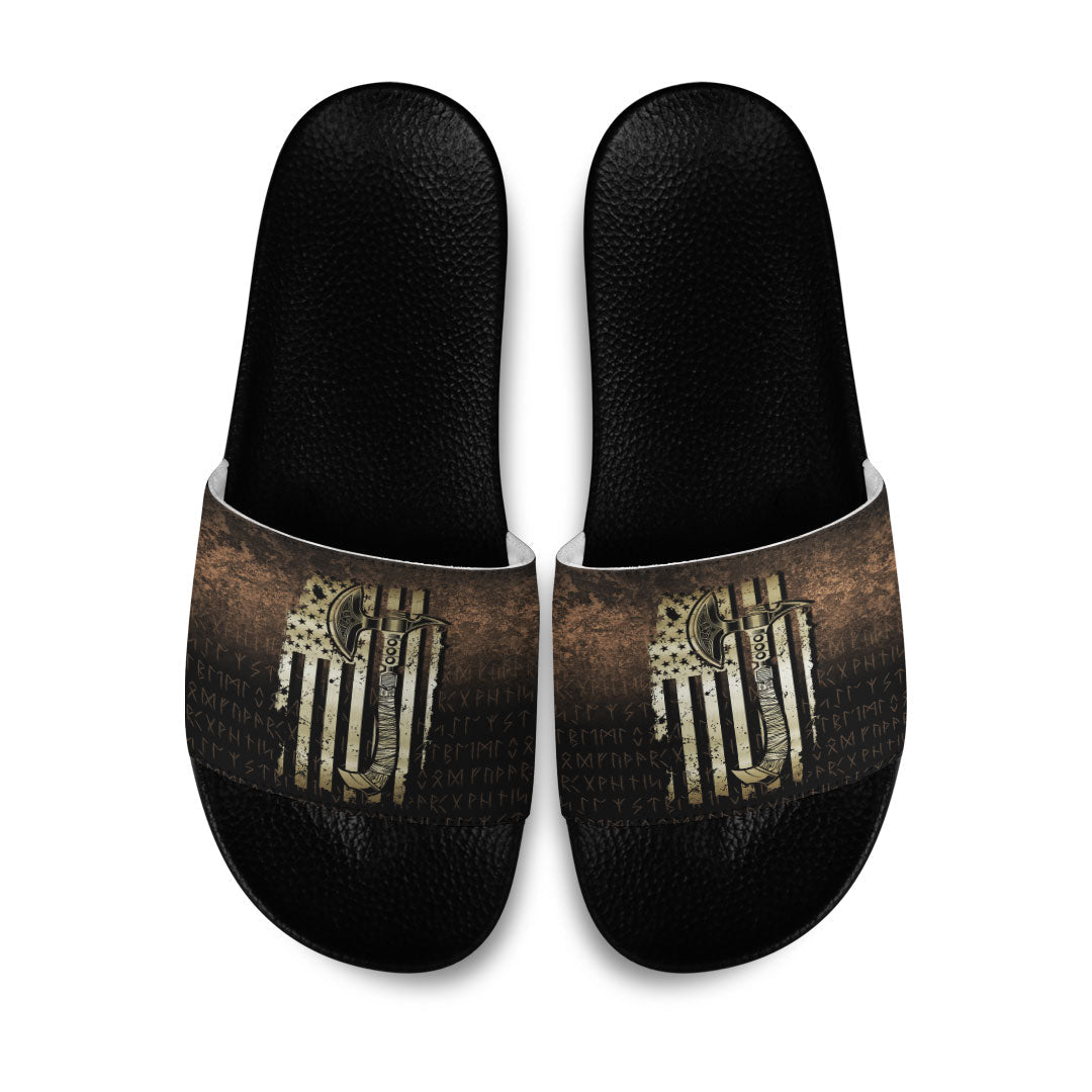 wonder-print-slide-sandals-usa-flag-viking-cool-american-norsemen-slide-sandals