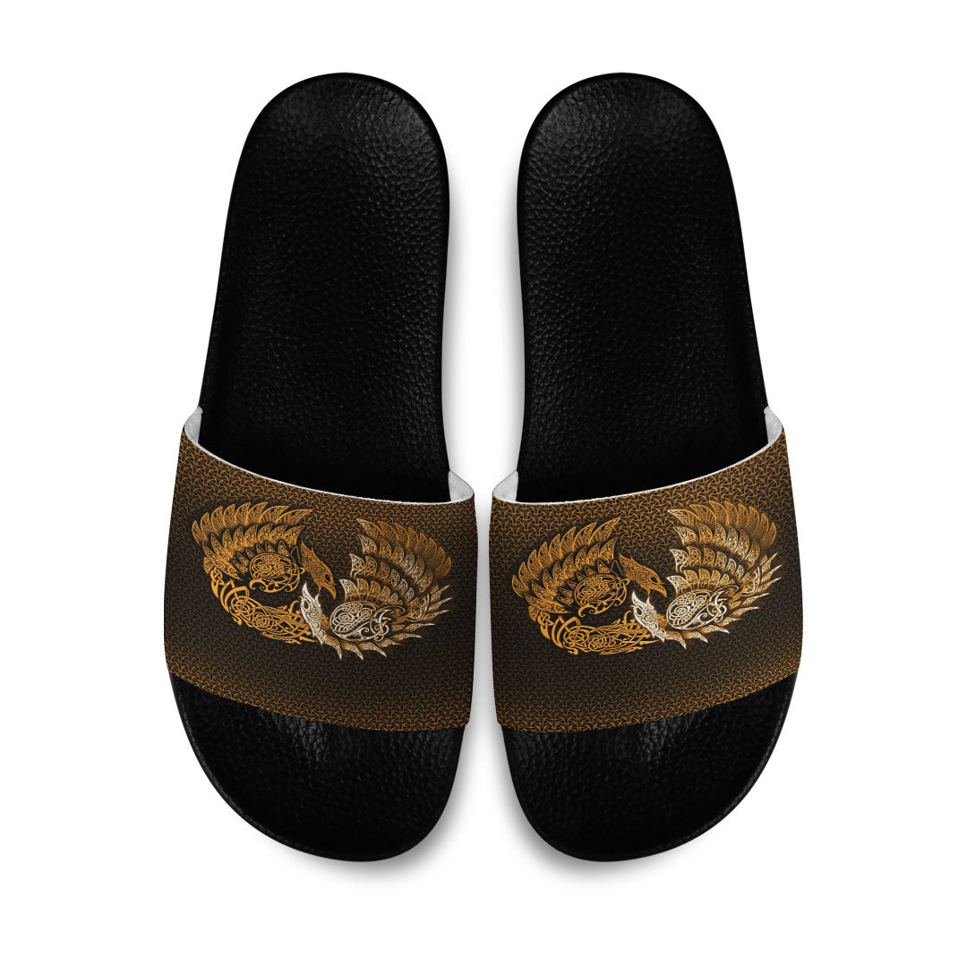 viking-slide-sandals-ragnarok-huginn-muninn-gold-version-slide-sandals