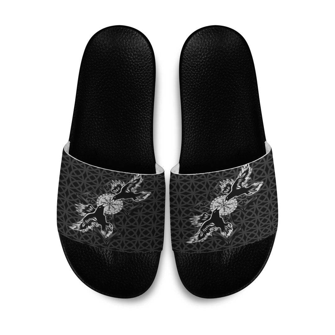wonder-print-slide-sandals-viking-raven-cross-slide-sandals