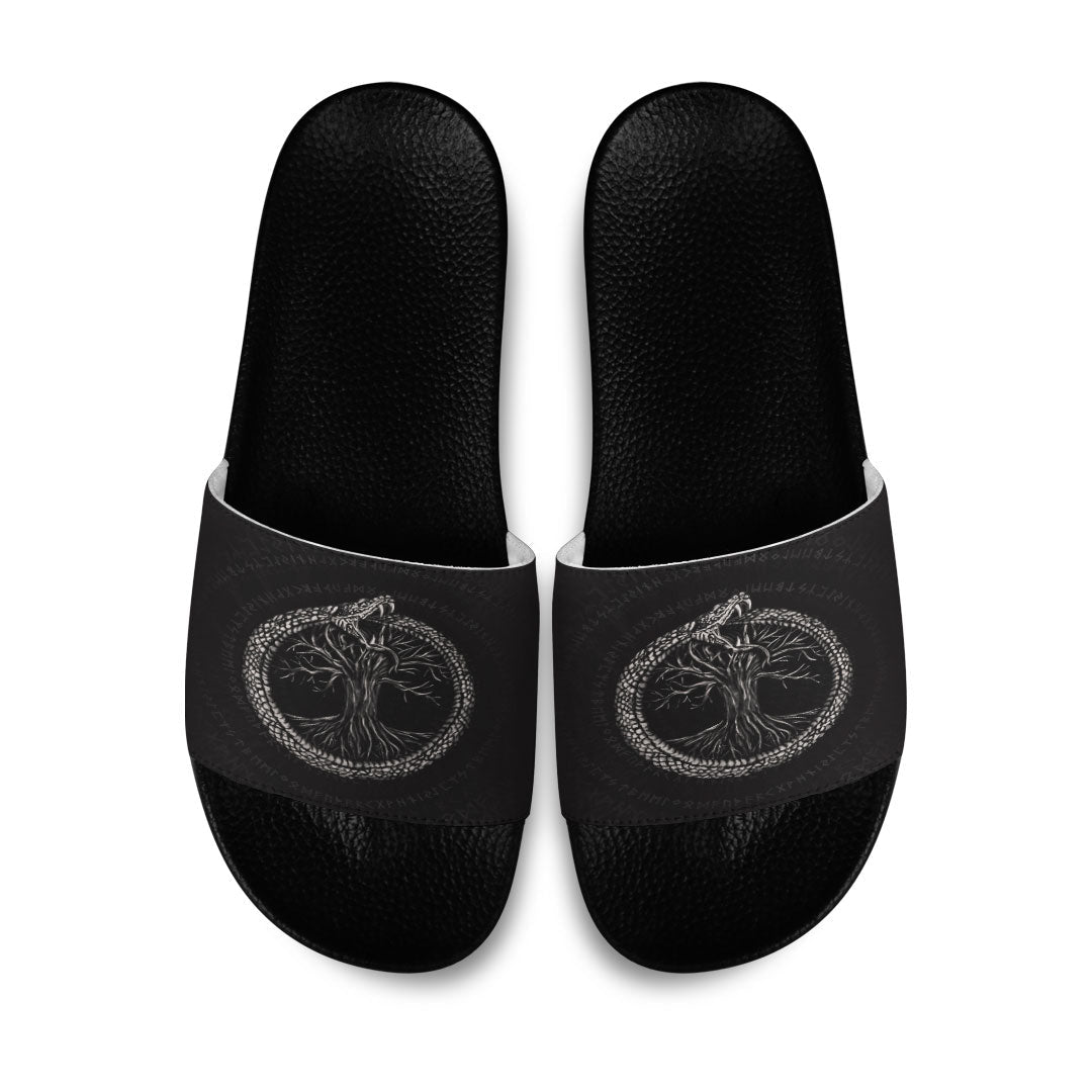 viking-slide-sandals-ouroboros-with-tree-of-life-slide-sandals