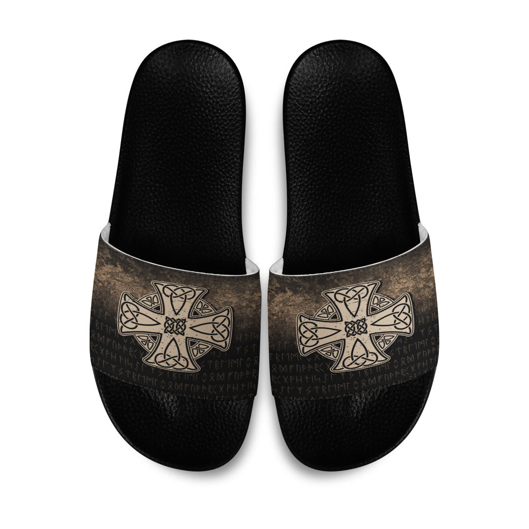 wonder-print-slide-sandals-celtic-symbol-norse-mythology-valhalla-slide-sandals