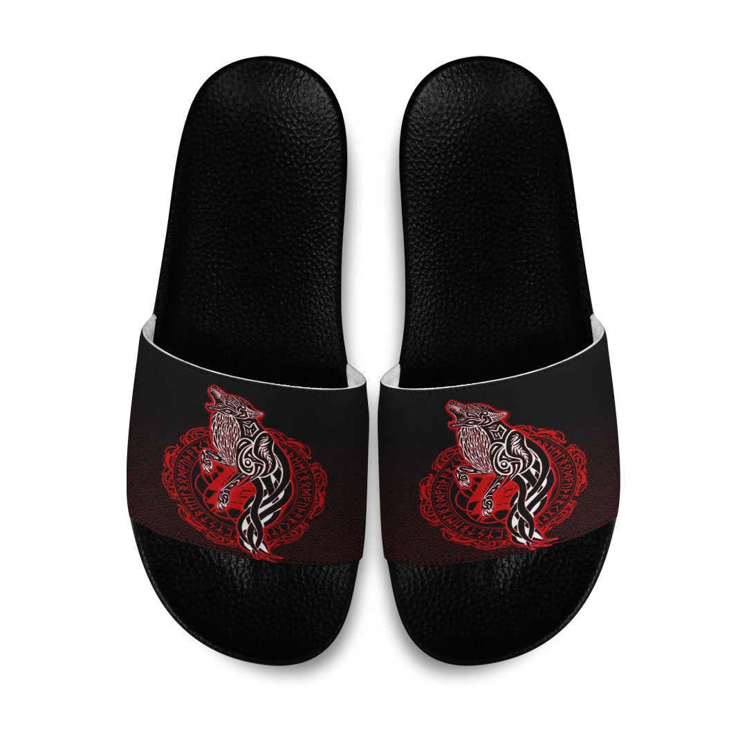 wonder-print-slide-sandals-wolf-viking-red-slide-sandals