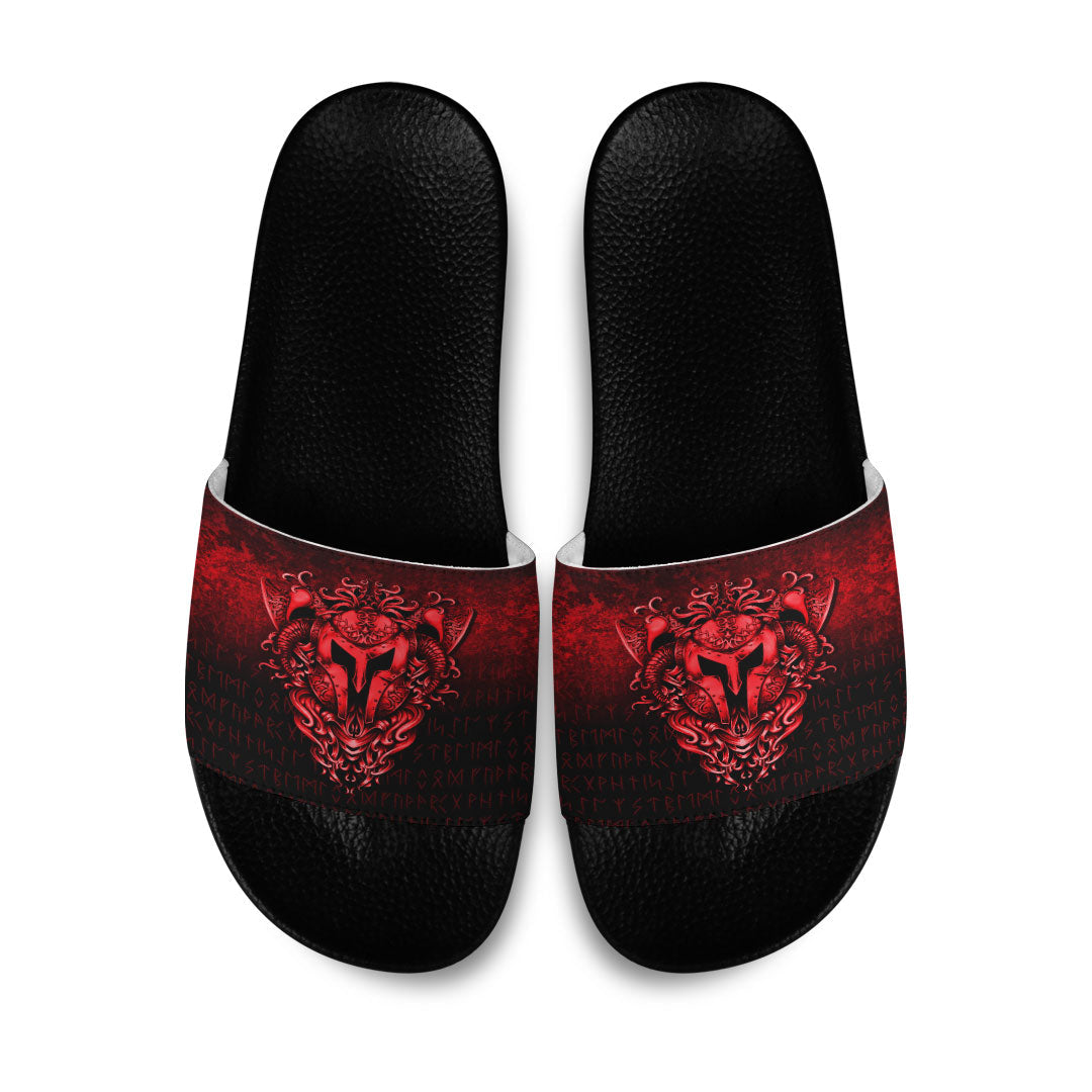 viking-slide-sandals-the-armor-of-viking-red-version-slide-sandals