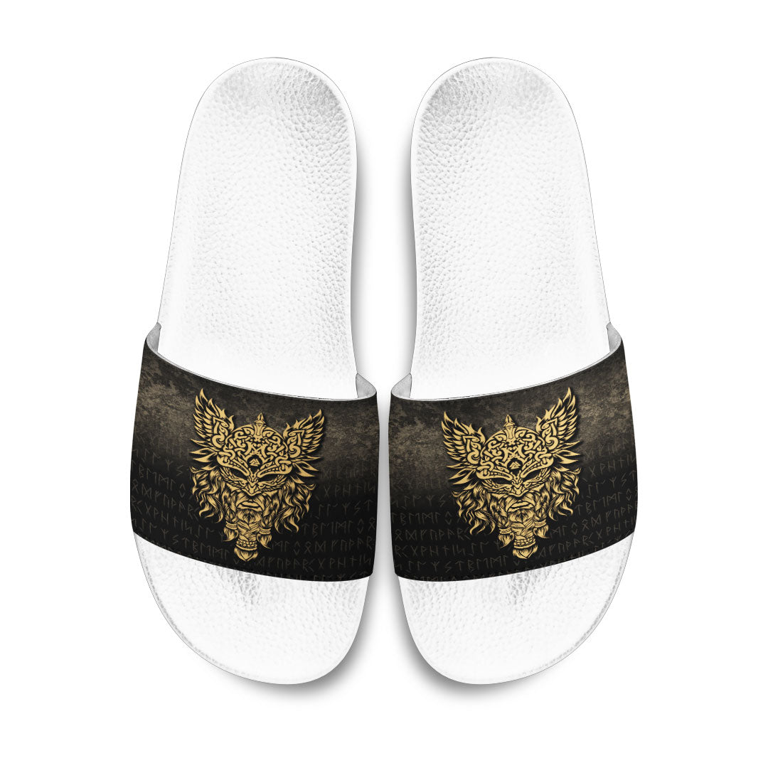 viking-slide-sandals-odin-the-allfather-asgard-god-and-chief-of-aesir-gold-version-slide-sandals