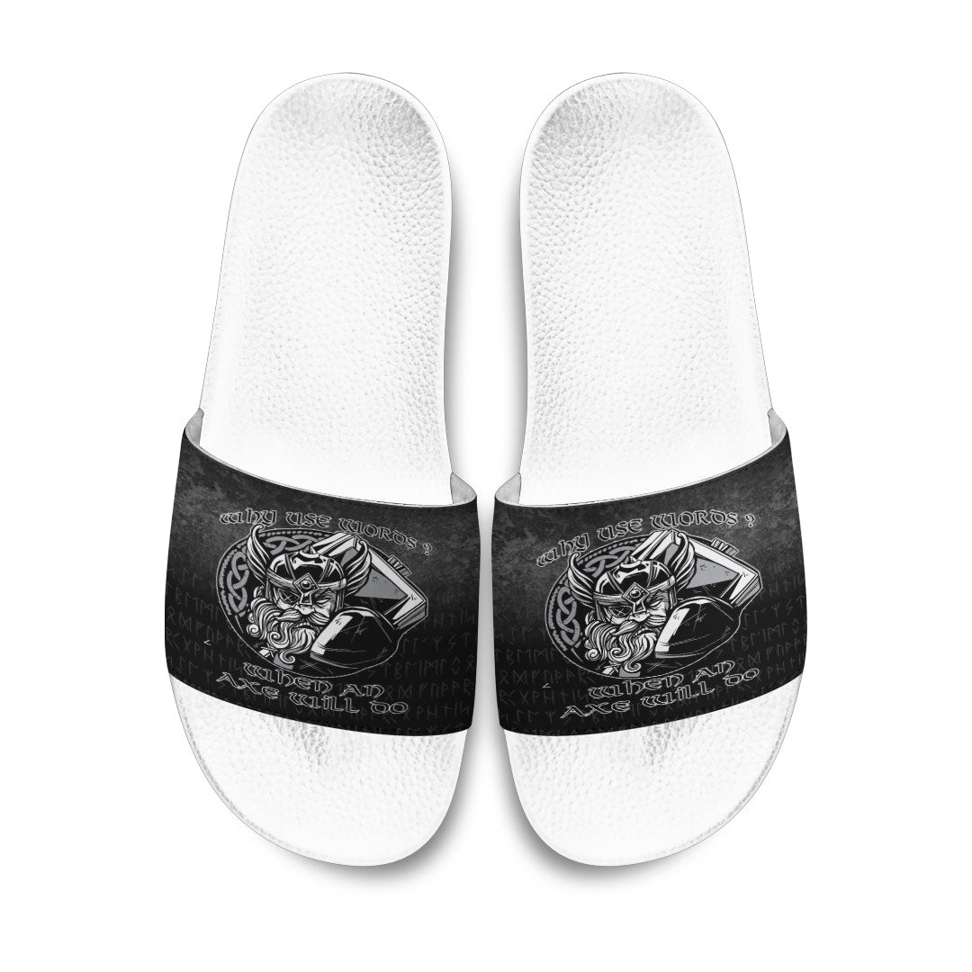viking-slide-sandals-why-use-words-when-an-axe-will-do-slide-sandals