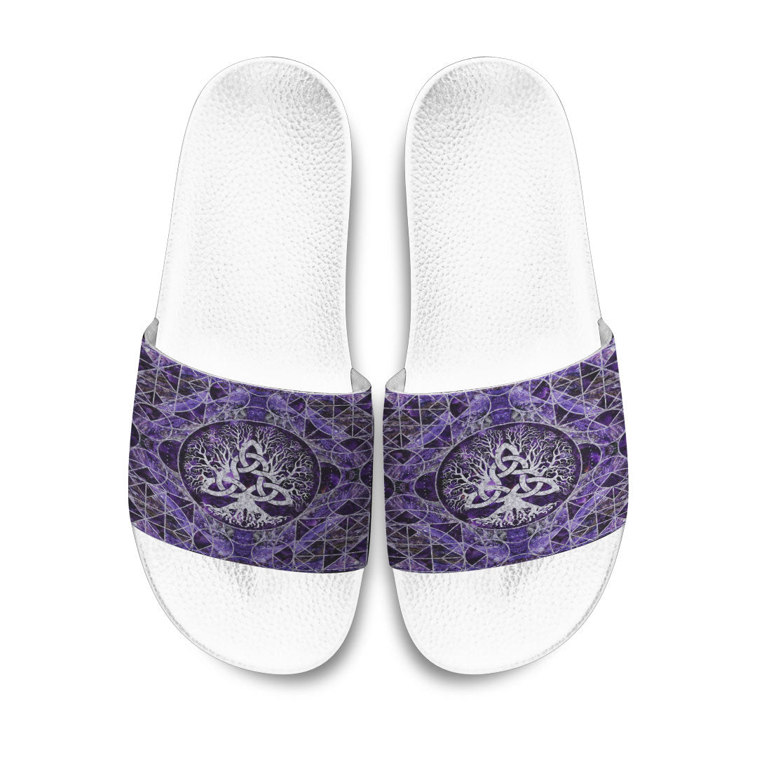 viking-slide-sandals-tree-of-life-with-triquetra-amethyst-and-silver-slide-sandals
