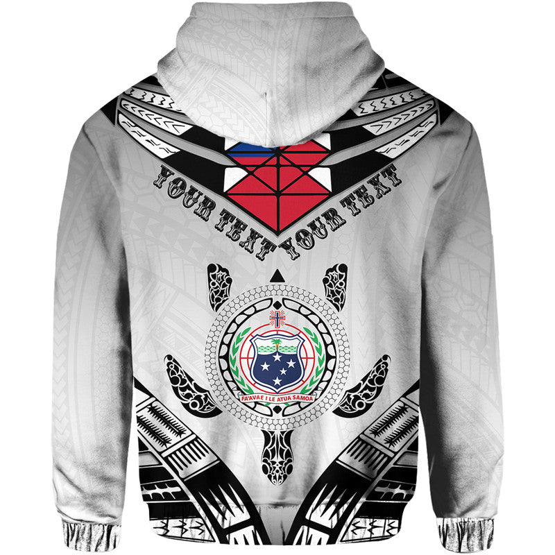 Custom Samoa Black Saturday Hoodie Visual Arts - Wonder Print Shop