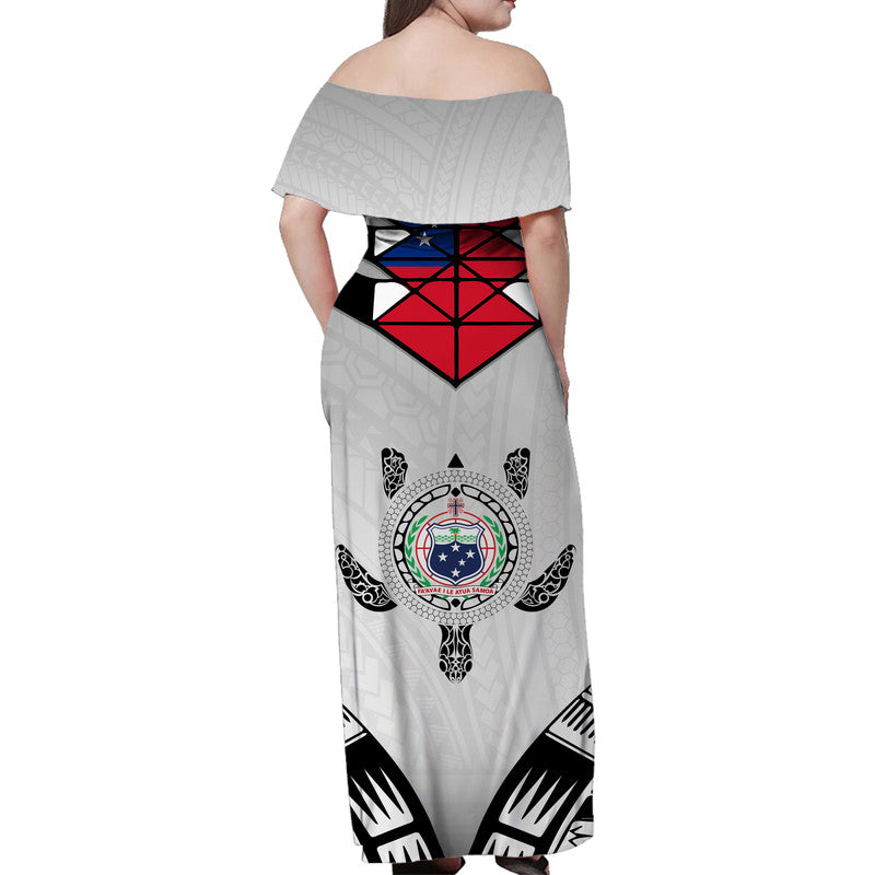 Samoa Black Saturday Matching Hawaiian Shirt And Dress Visual Arts LT9 - Wonder Print Shop