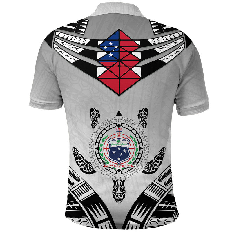 Samoa Black Saturday Polo Shirt Visual Arts - Wonder Print Shop