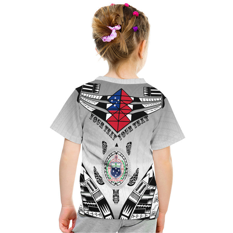 Custom Samoa Black Saturday T Shirt Visual Arts - Wonder Print Shop