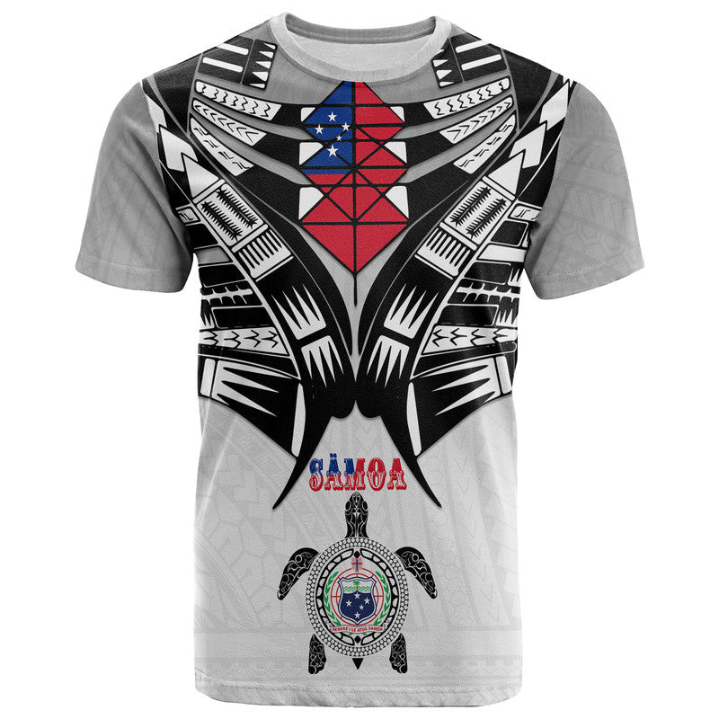 Custom Samoa Black Saturday T Shirt Visual Arts - Wonder Print Shop