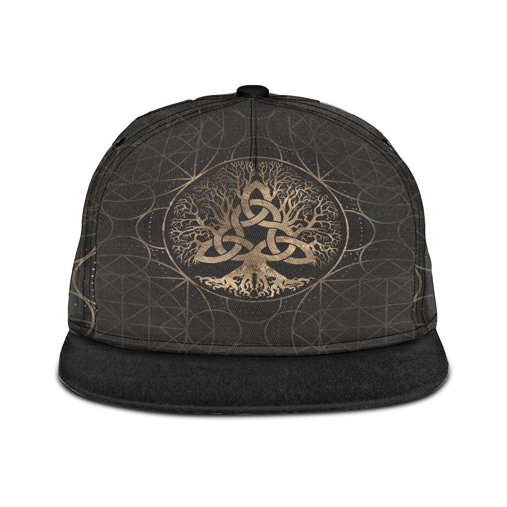 viking-snapback-hat-tree-of-life-yggdrasil-with-triquetra-snapback-hat
