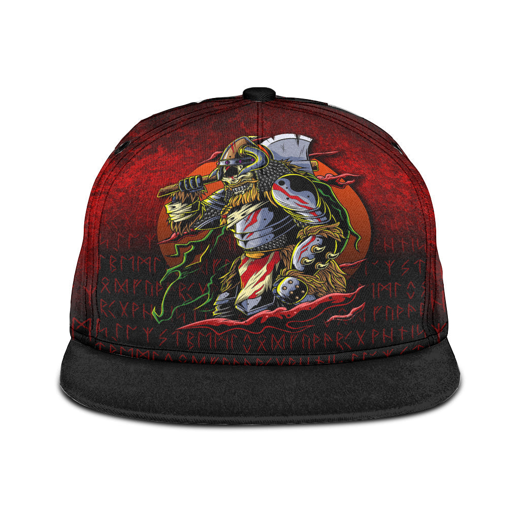 viking-snapback-hat-samurai-viking-warrior-ronin-berserk-armor-axe-snapback-hat