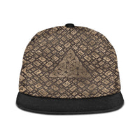 viking-snapback-hat-triquetra-and-runic-alphabet-wood-and-gold-snapback-hat