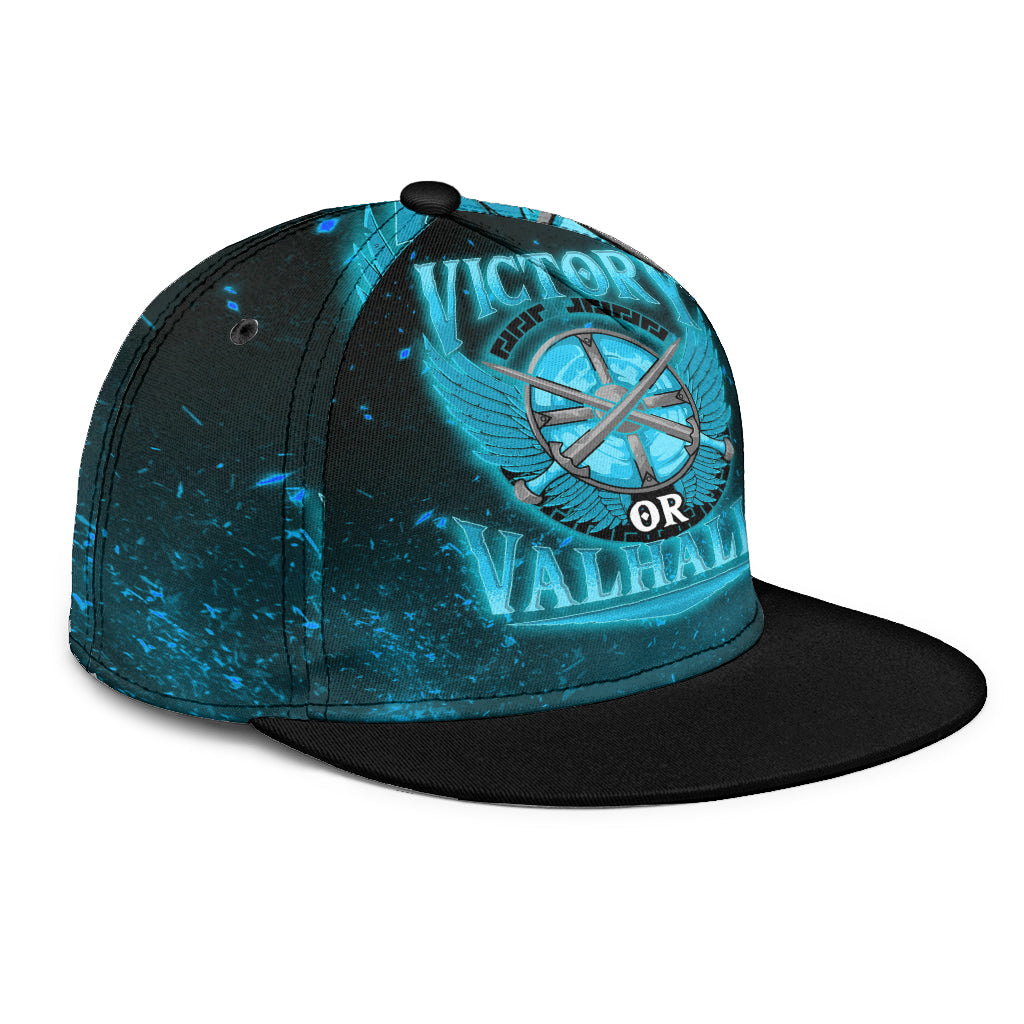 viking-snapback-hat-victory-or-valhalla-cyan-style-snapback-hat