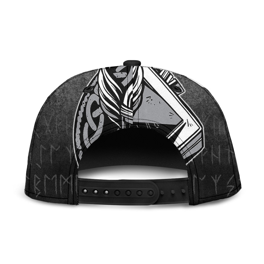 viking-snapback-hat-why-use-words-when-an-axe-will-do-snapback-hat