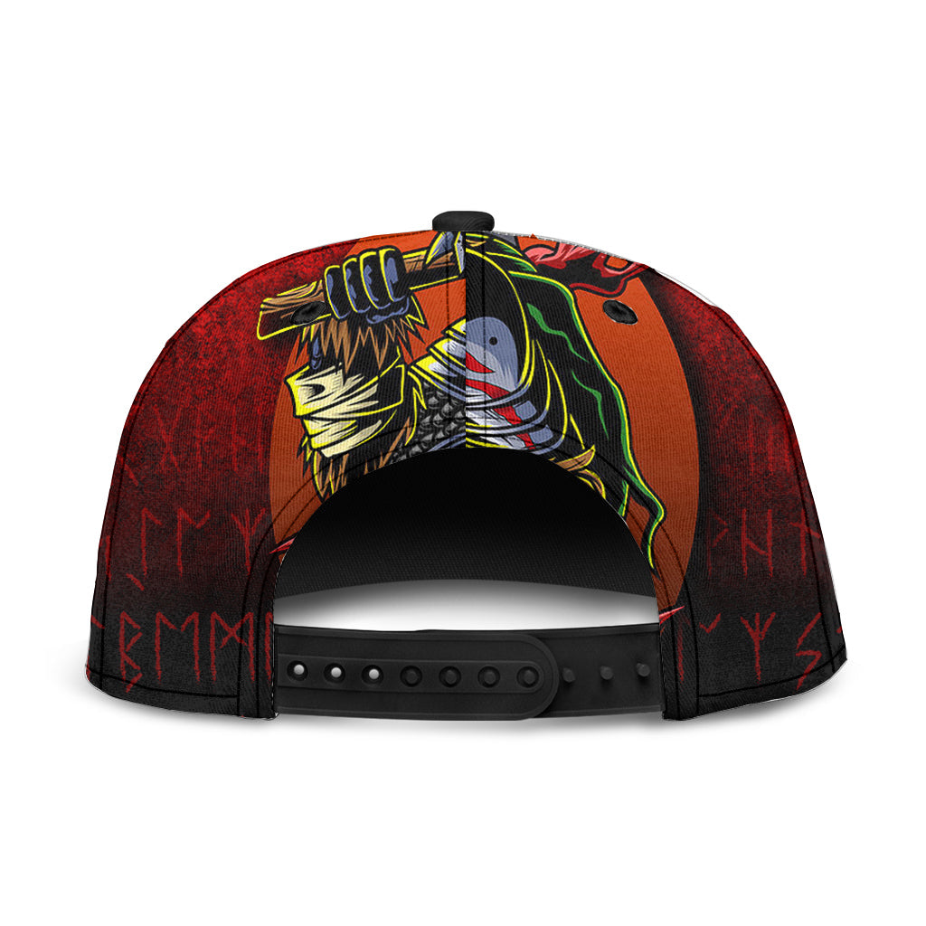 viking-snapback-hat-samurai-viking-warrior-ronin-berserk-armor-axe-snapback-hat