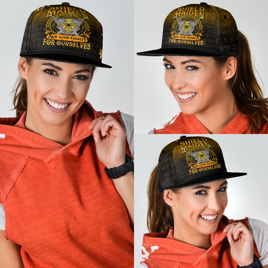 viking-snapback-hat-shield-maiden-we-can-fight-for-ourselves-snapback-hat