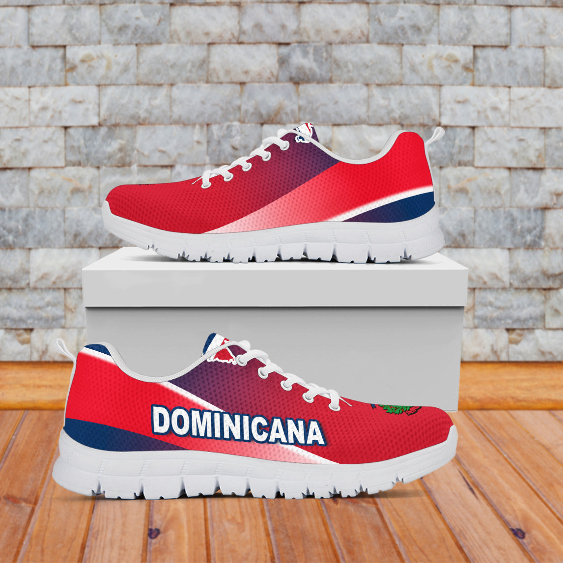 Dominican Republic Sneakers Dominicana Style Sporty LT13 - Wonder Print Shop