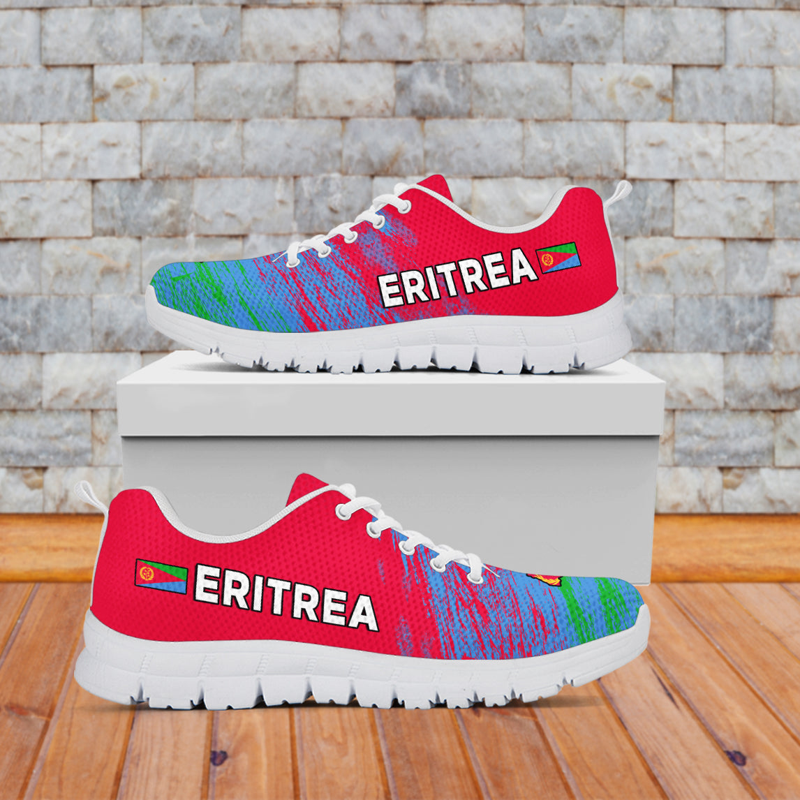 Eritrea Sneakers Eritrean Independence Day LT13 - Wonder Print Shop