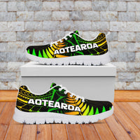 Aotearoa Fern Sneakers New Zealand Hei Tiki Special Style LT13 - Wonder Print Shop
