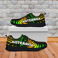 Aotearoa Fern Sneakers New Zealand Hei Tiki Special Style LT13 - Wonder Print Shop