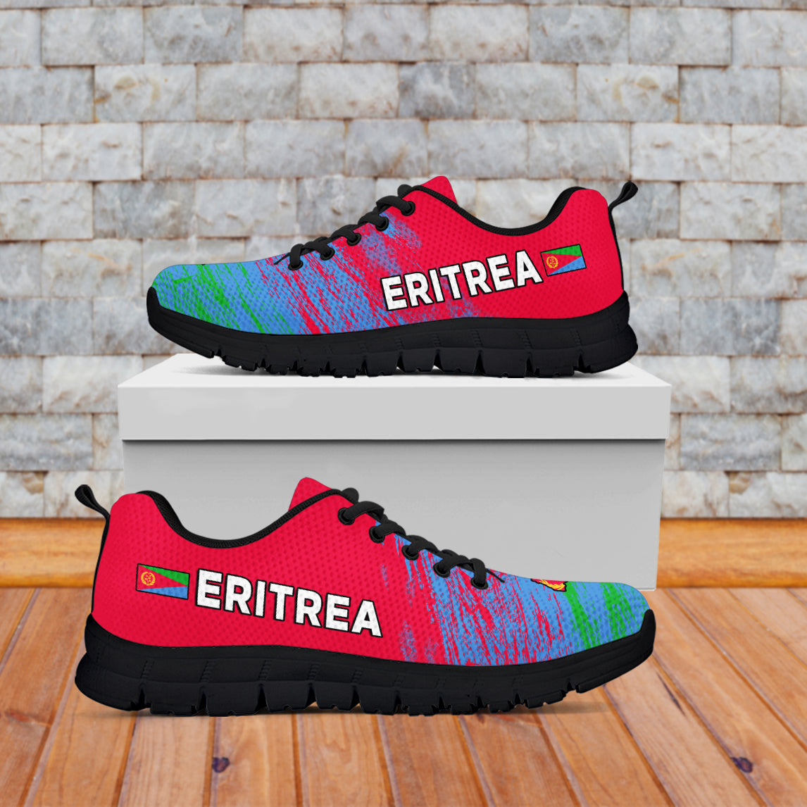 Eritrea Sneakers Eritrean Independence Day LT13 - Wonder Print Shop