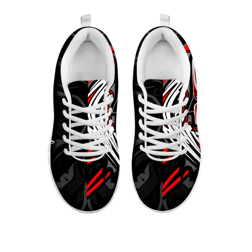 Canada Wolf Sneakers Haida and Maple Leaf LT13 - Wonder Print Shop