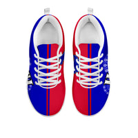 Haiti Sneakers Haiti Flag Dashiki Simple Style - Wonder Print Shop