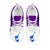 Scottish Rugby Sneakers Map Of Scotland Thistle Purple Version - Wonder Print Shop