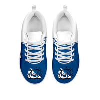 Scotland Rugby Sneakers Scottish Coat Of Arms Mix Thistle Newest Version - Wonder Print Shop