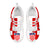Croatia Football Sneakers Hrvatska Checkerboard Word Cup 2022 - Wonder Print Shop
