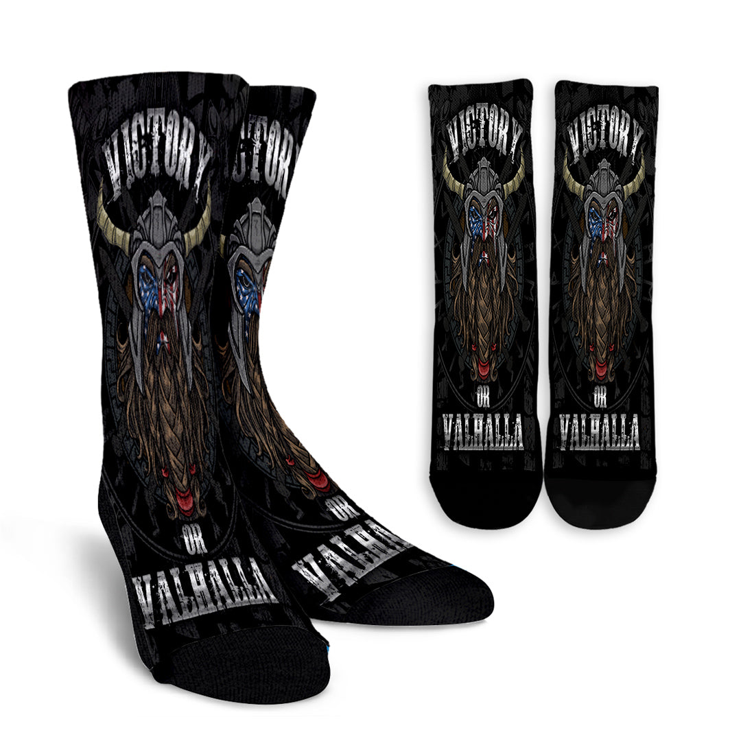 viking-crew-socks-victory-or-valhalla-crew-socks