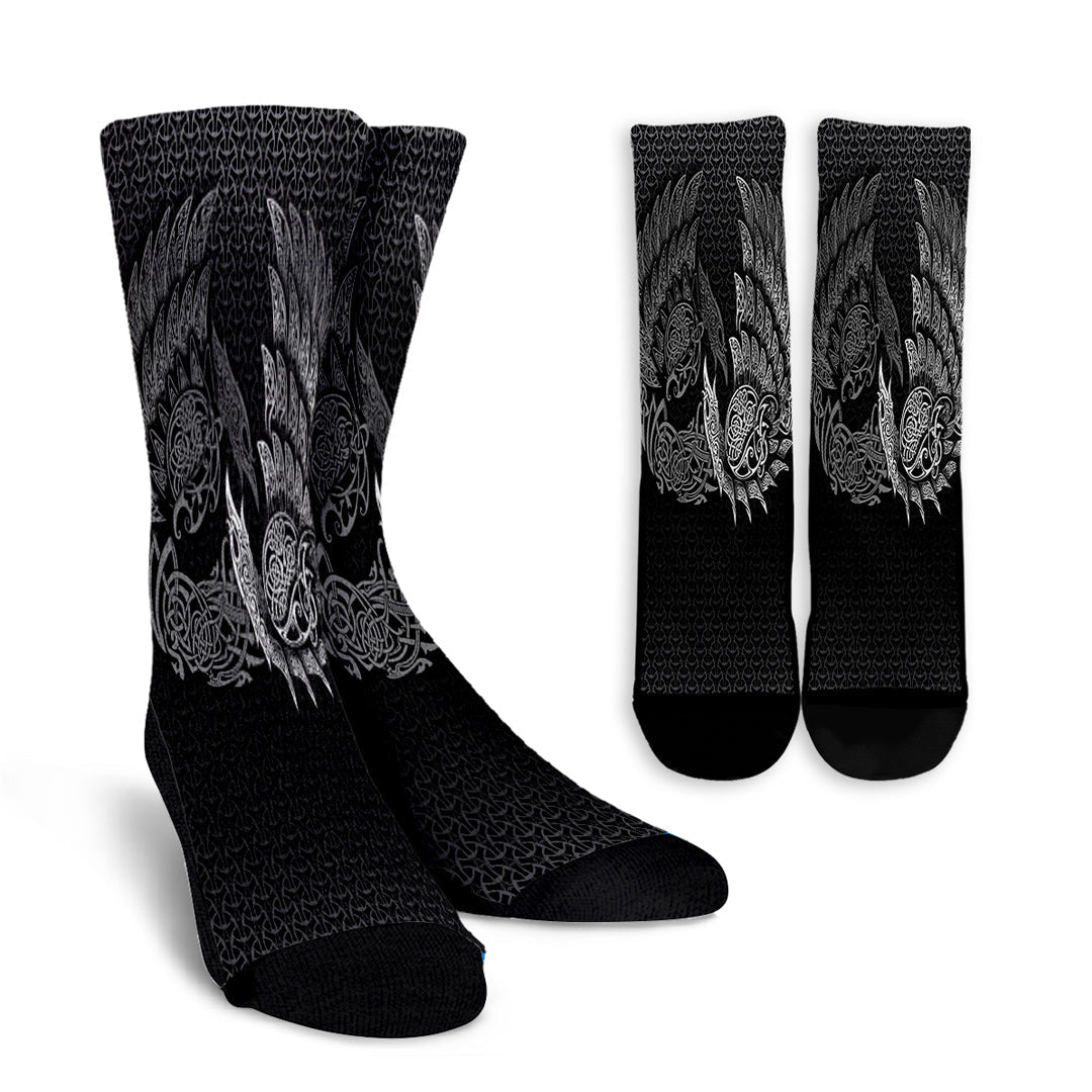 viking-crew-socks-ragnarok-huginn-muninn-special-version-crew-socks