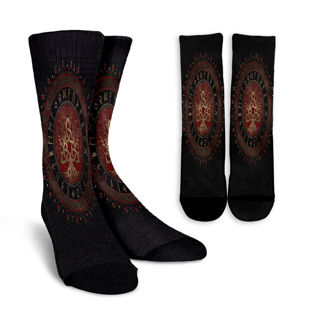 viking-crew-socks-tree-of-life-with-triquetra-crew-socks