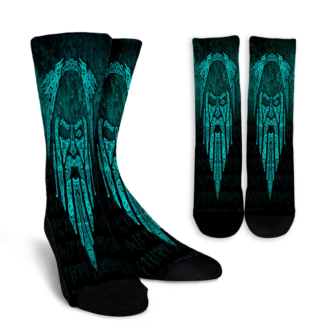 viking-crew-socks-eye-of-odin-cyan-version-crew-socks