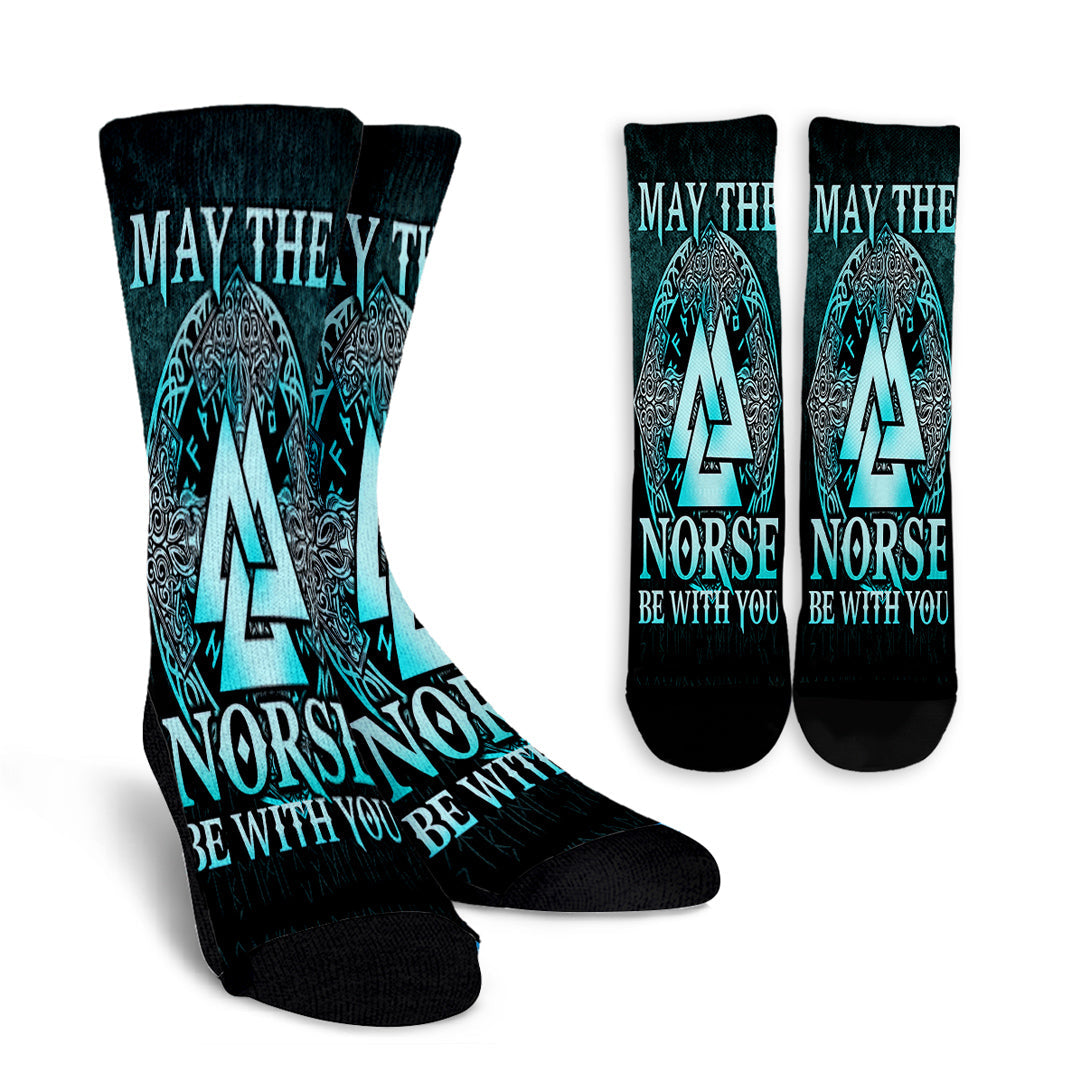 viking-crew-socks-may-the-norse-be-with-you-viking-cyan-version-crew-socks