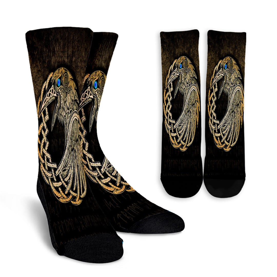viking-crew-socks-vikings-raven-gold-version-crew-socks