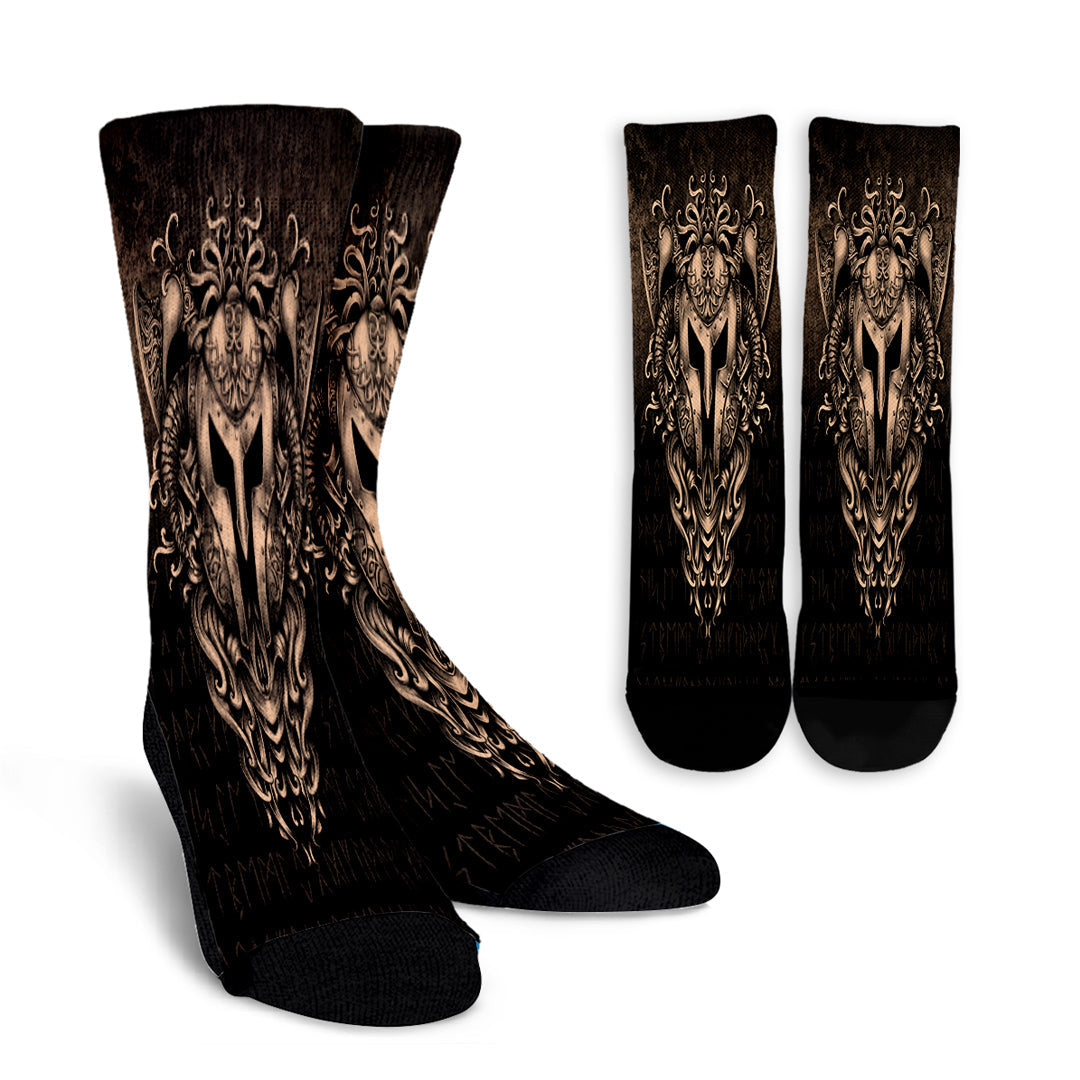 viking-crew-socks-the-armor-of-viking-gold-version-crew-socks