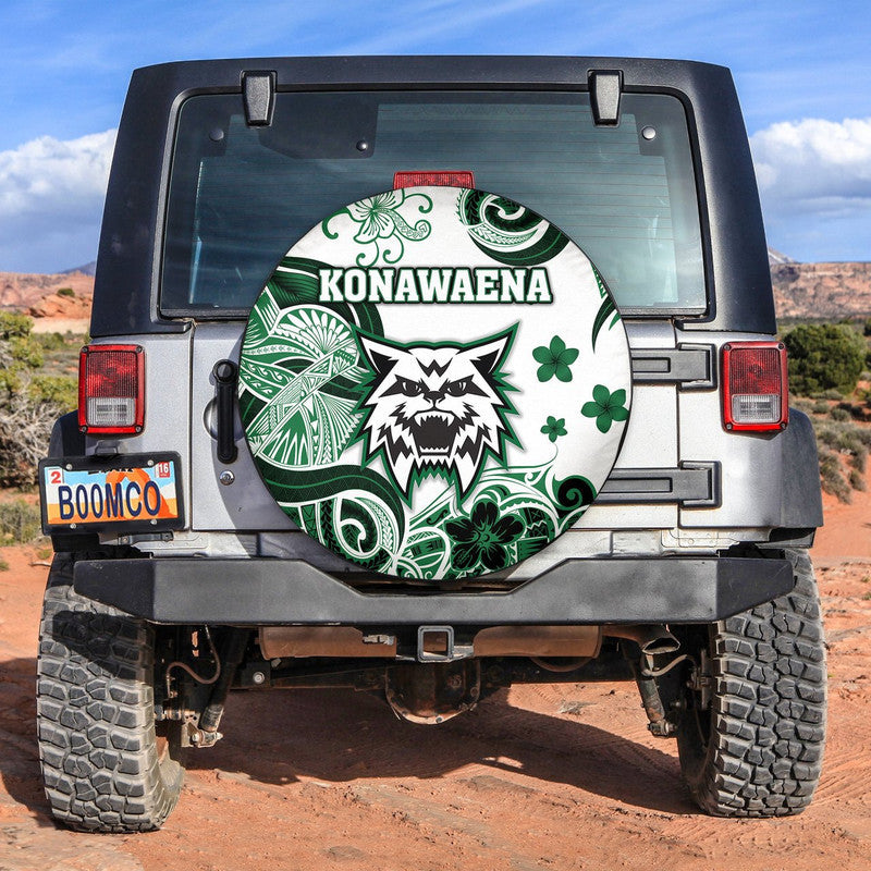 Hawaii Konawaena Wildcats School Spare Tire Cover Unique Style LT8 - Wonder Print Shop