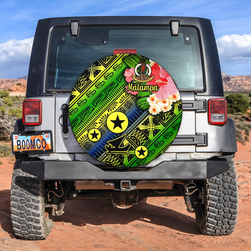 Vanuatu Malampa Spare Tire Cover Independence Be Proud LT8 - Wonder Print Shop