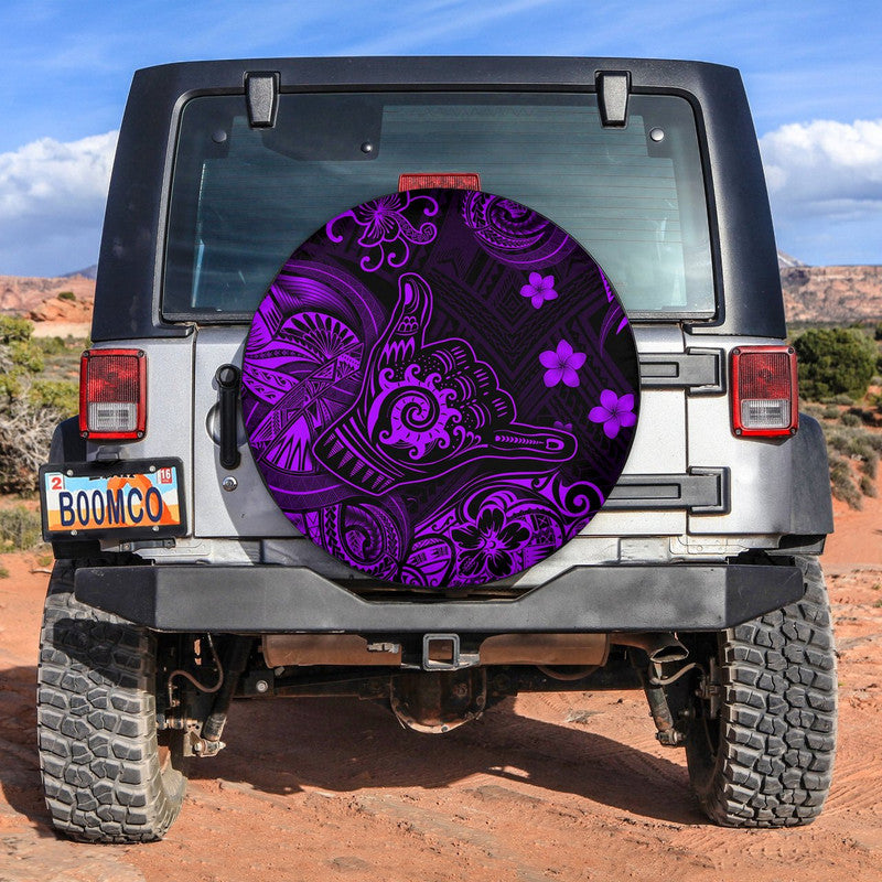 hawaii-shaka-polynesian-spare-tire-cover-unique-style-purple