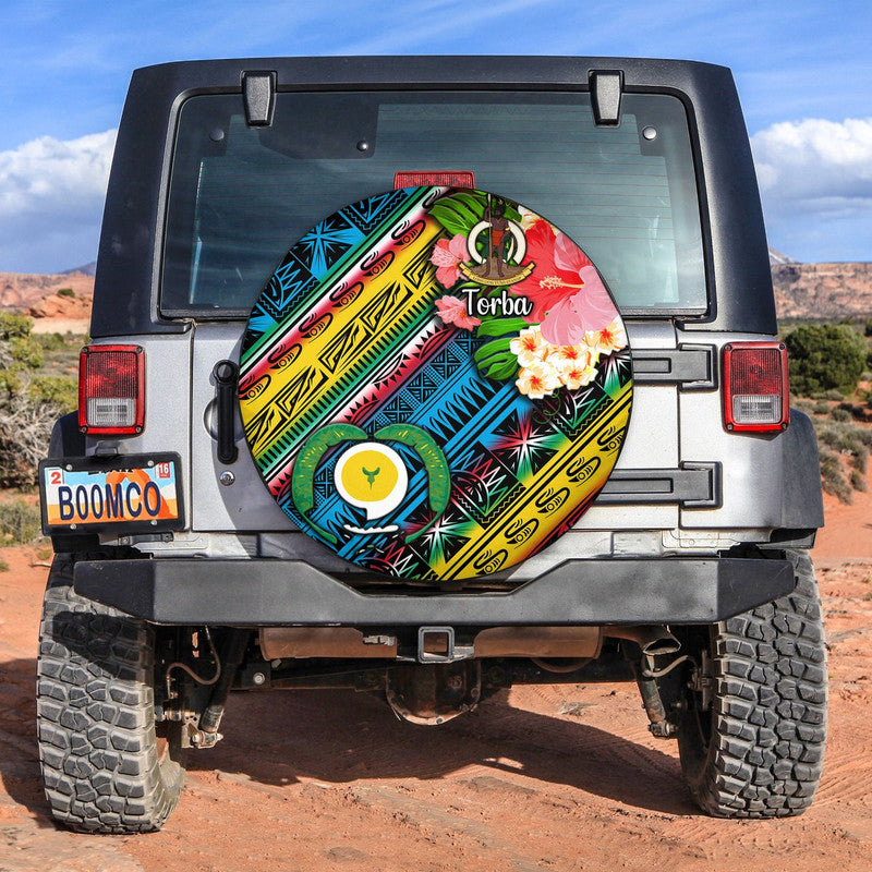 Vanuatu Torba Spare Tire Cover Independence Be Proud LT8 - Wonder Print Shop