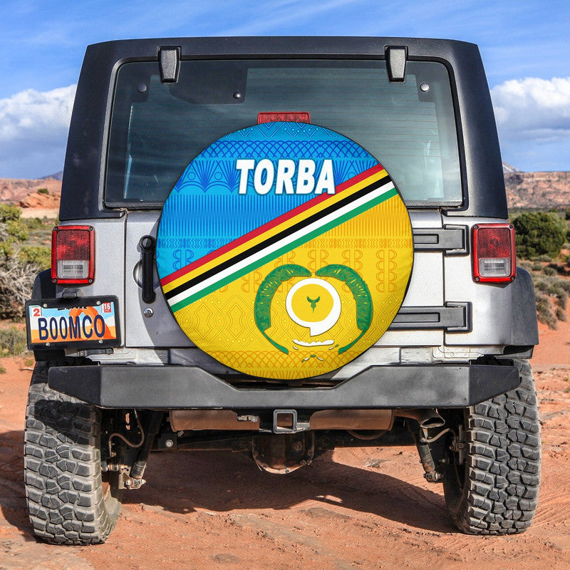 Vanuatu Torba Province Spare Tire Cover Vanuatu Pattern Traditional Style LT8 - Wonder Print Shop
